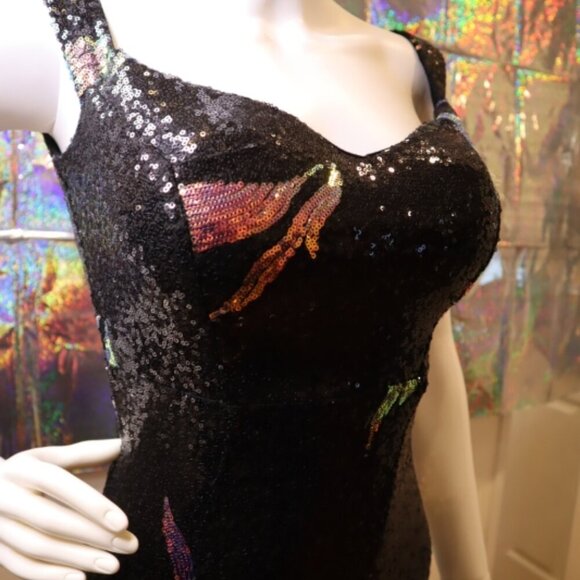 Love & Lemonade Sequin Sparkly Dress - Picture 5 of 6